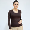 Top Violeta Cuello V