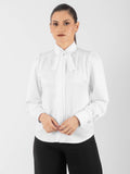 Blusa Ejecutiva Mujer Corbatín