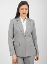 Blazer Ejecutivo Mirella Plomo Oscuro