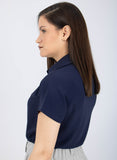 Blusa Ejecutiva Paris Azul