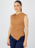 Top Ambar Camel