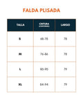 Falda Plisada