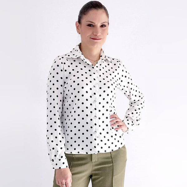 Blusa Ejecutiva Polka