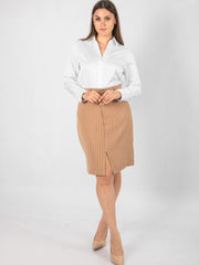 Conjunto Mujer Ejecutiva: Blusa y Falda