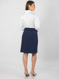 Conjunto Mujer Ejecutiva: Blusa y Falda