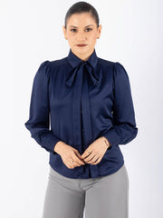 Blusa Ejecutiva Mujer Corbatín
