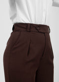 Pantalón Recto Atenas Marrón