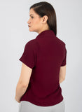 Blusa Ejecutiva  Paris Vino