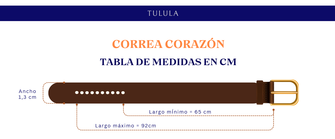 Correa Mujer Corazón