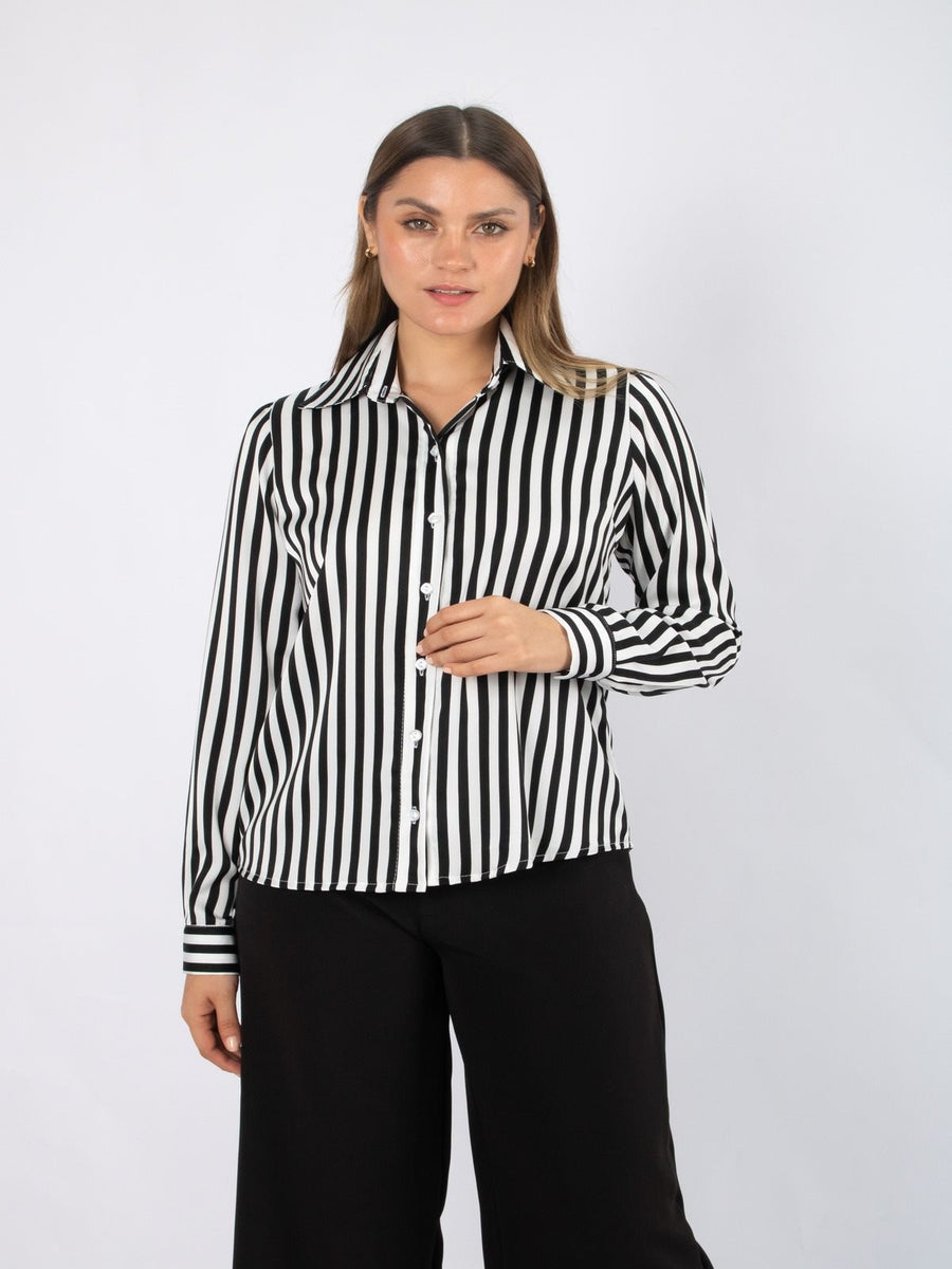 Blusa Ejecutiva -Toscana Estampada