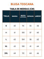 Blusa Ejecutiva Toscana Color Entero