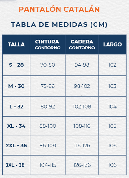 Pantalón Corporativo Catalán